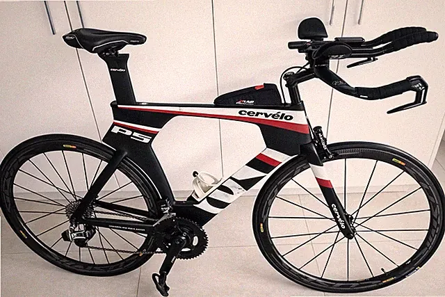 Cervélo P5 Carbon Triathlon Bike – Race-Ready, Fully Upgraded